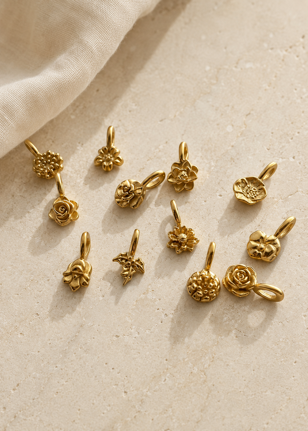 Birthflower Charm