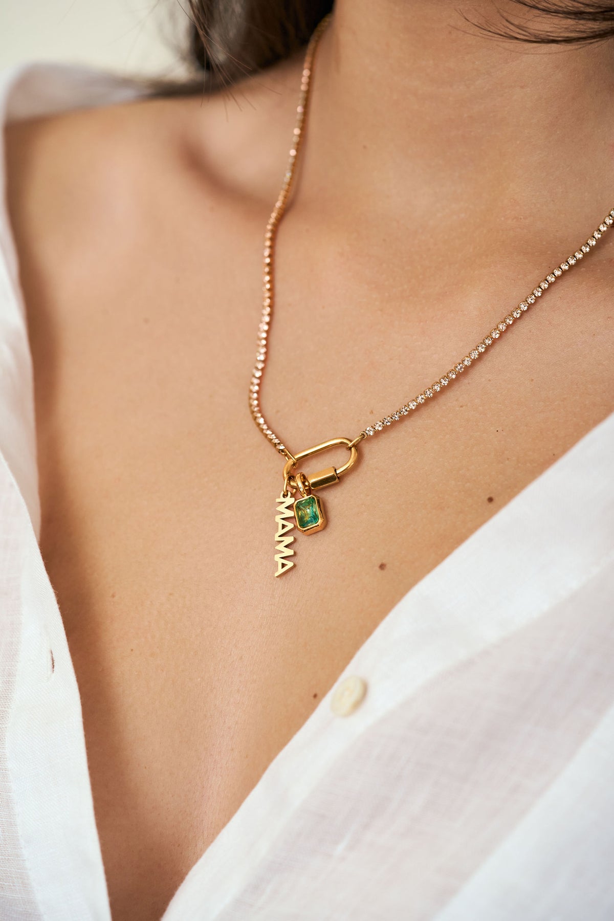 Tennis Chain + Small Collector Clasp