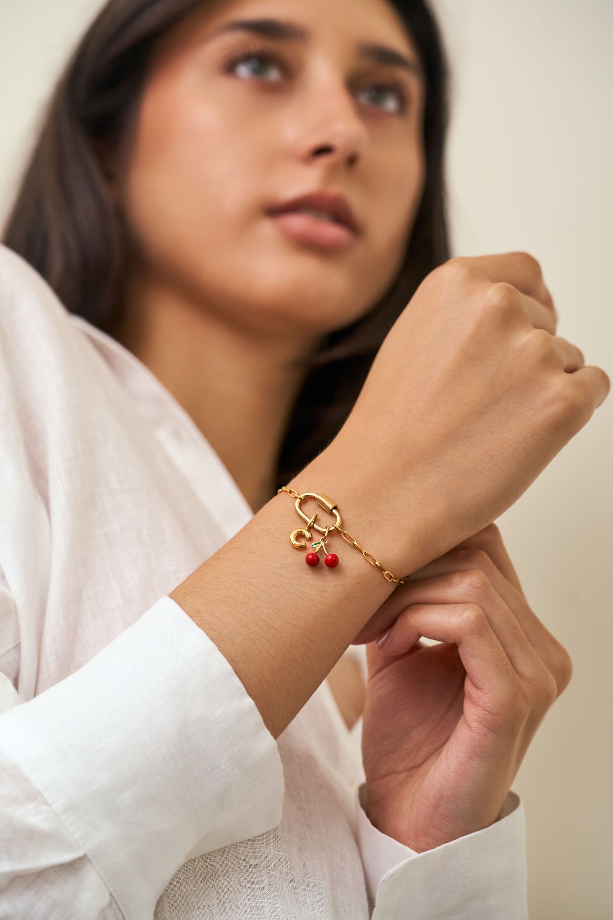 Staple Chain Bracelet + Small Collector Clasp