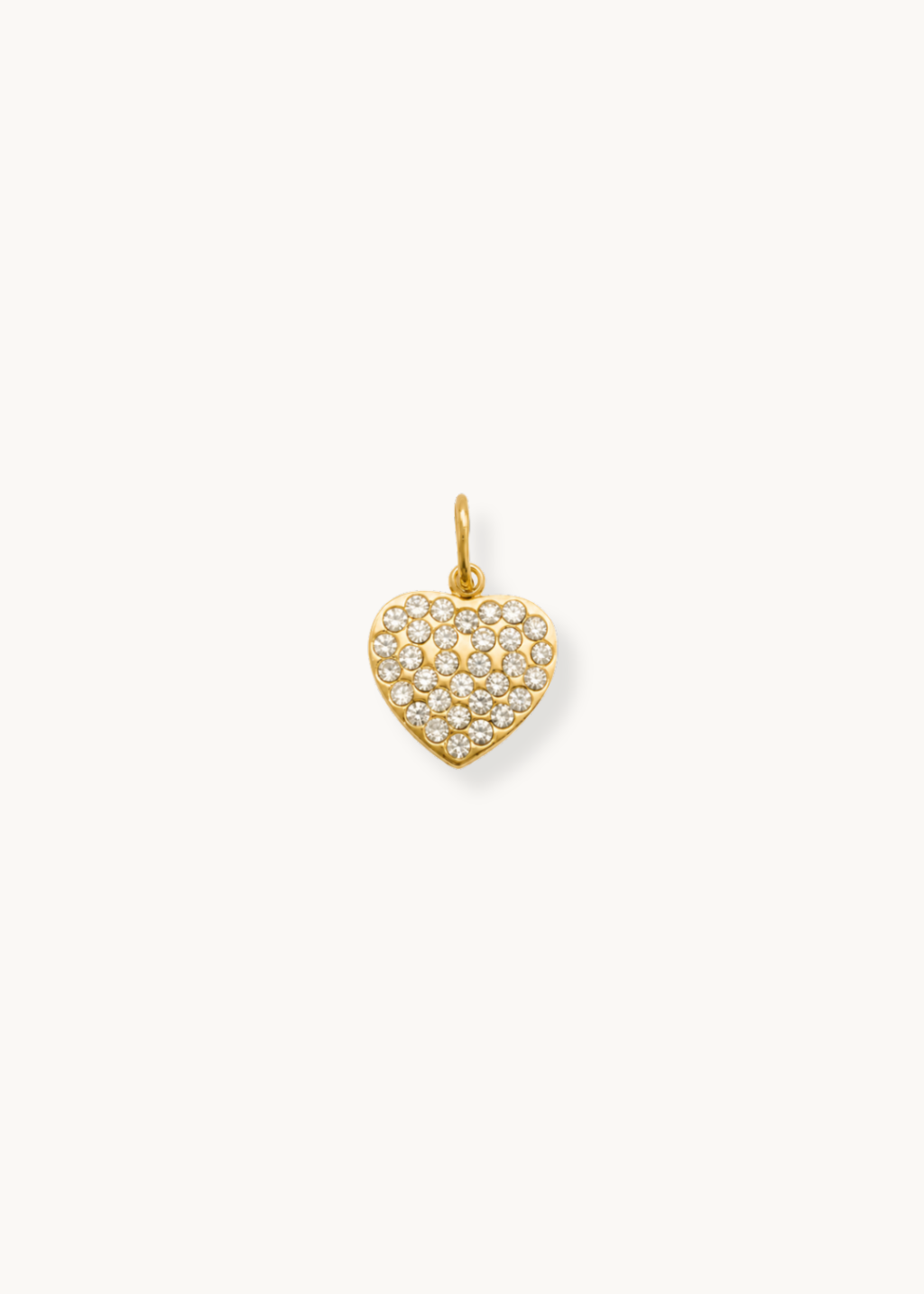 Pavé Heart Charm