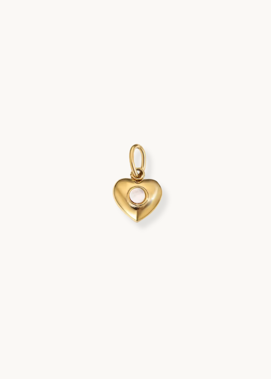 Radiant Heart Charm