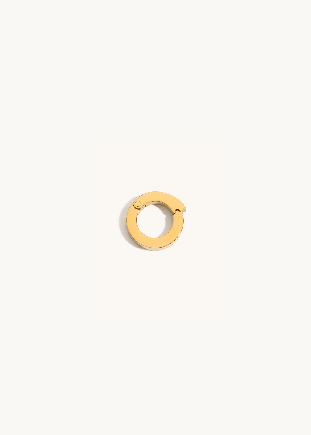 Signature Round Clasp
