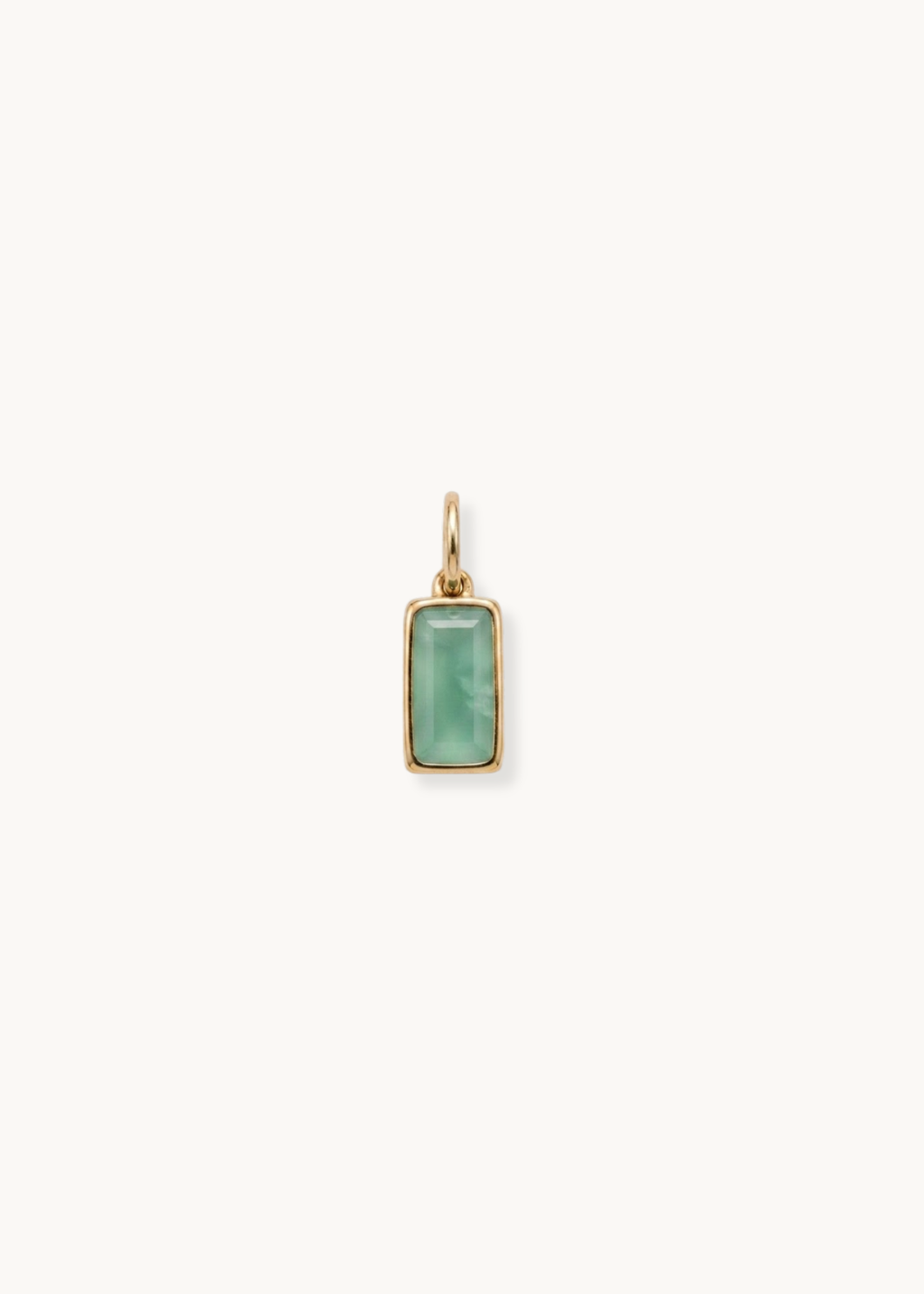 Seastone Charm | Seafoam