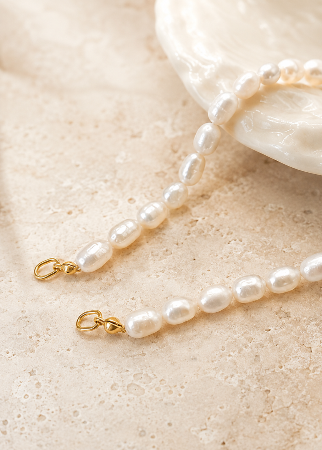 Pearl Charm Chain