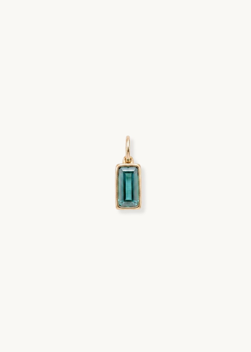 Seastone Charm | Aqua