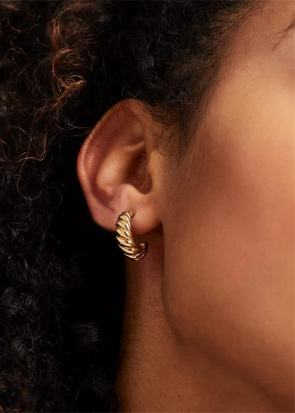 Croissant Earrings