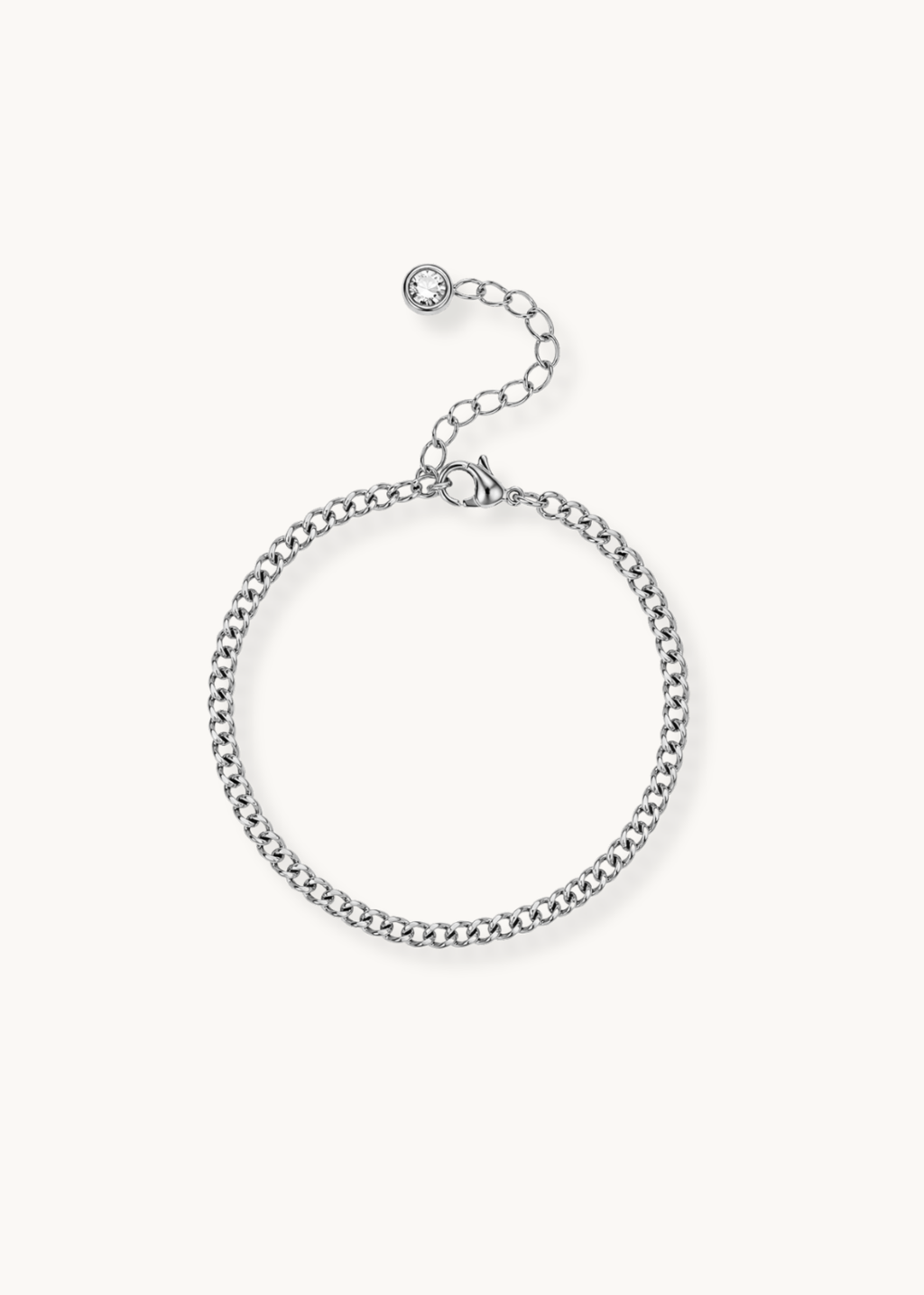 Curb Bracelet | Silver